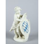 Putto mit bayerischem Wappen Staffage