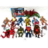 Mattel vintage Masters of the Universe figures x 11