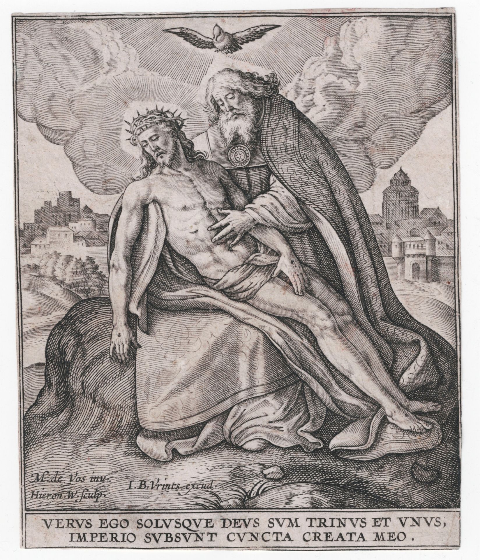 Hieronymus Wierix (1553-1619), Maerten de Vos (1532-1603)