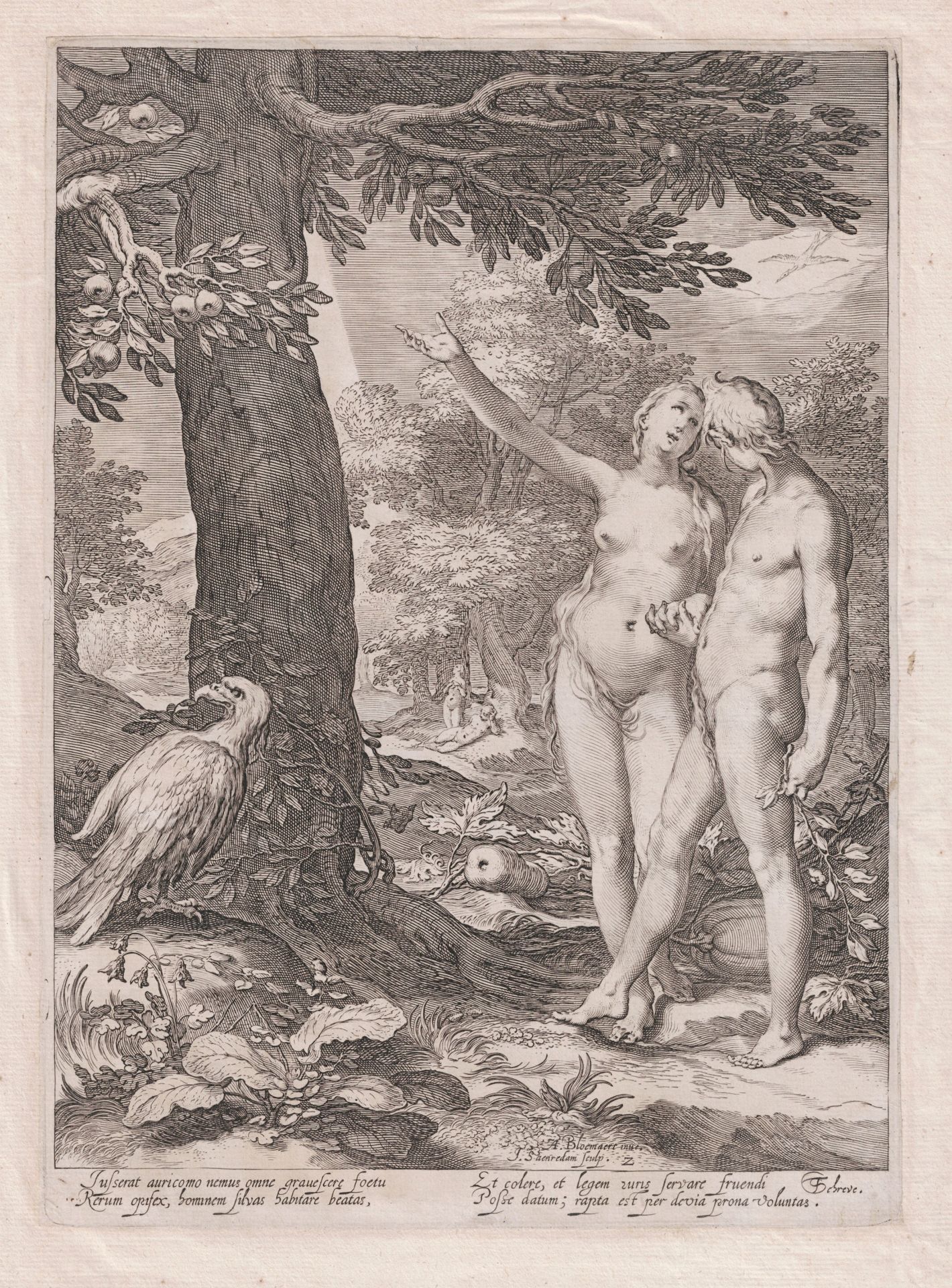 Abraham Bloemaert (1601-1672),  Jan Saenredam (1565-1607)