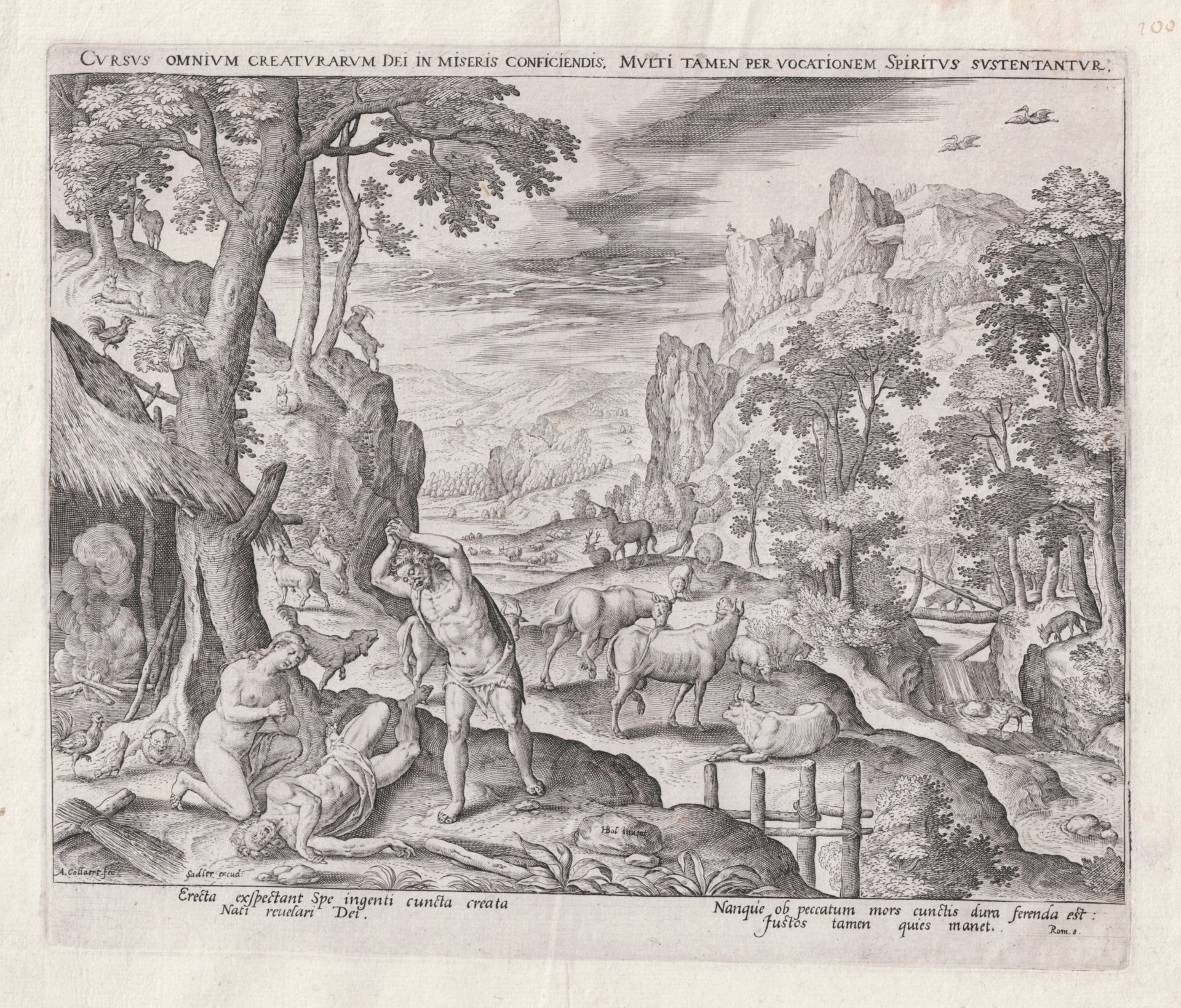 Hans Bol (1534-1593), Adriaen Collaert (1560-1618), Sadeler