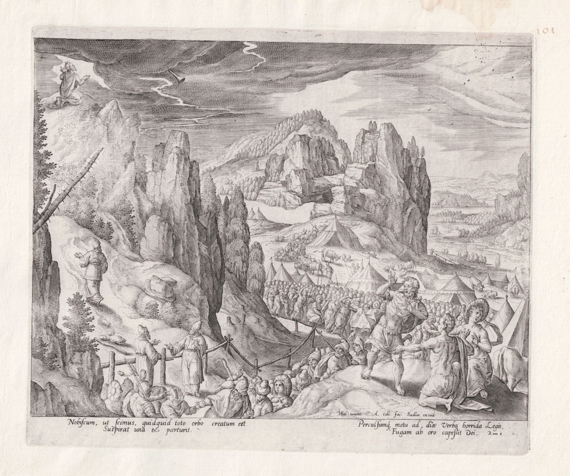 Hans Bol (1534-1593), Adriaen Collaert (1560-1618), Sadeler