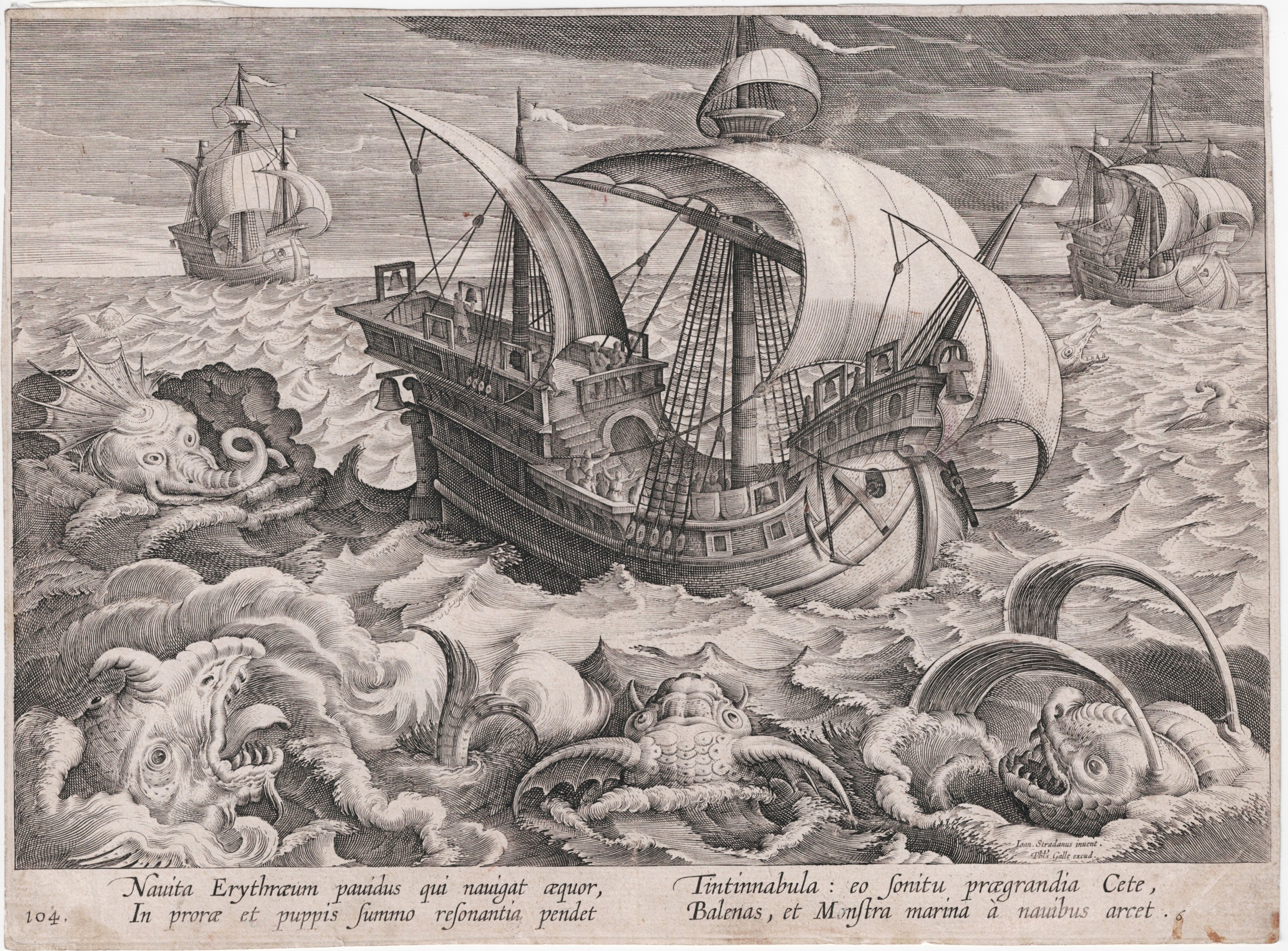 Jan Van der Straet (Stradanus) (1523-1605), Adriaen Collaert (1560-1618), Philips Galle (1537-1612)