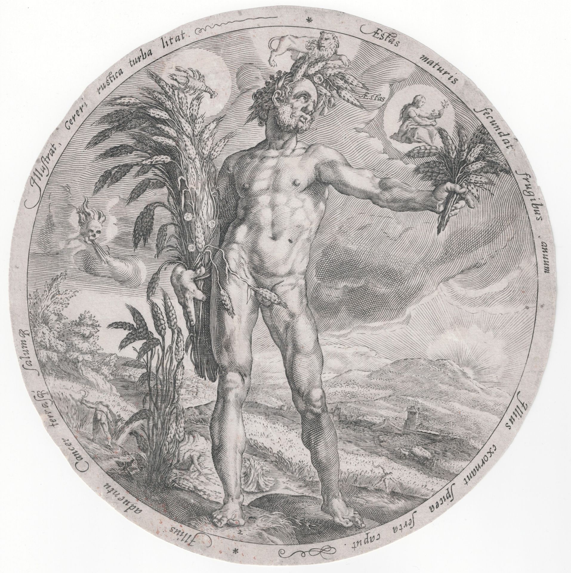 Hendrick Goltzius (1558-1617) after, Jacob Matham (1571-1631) after