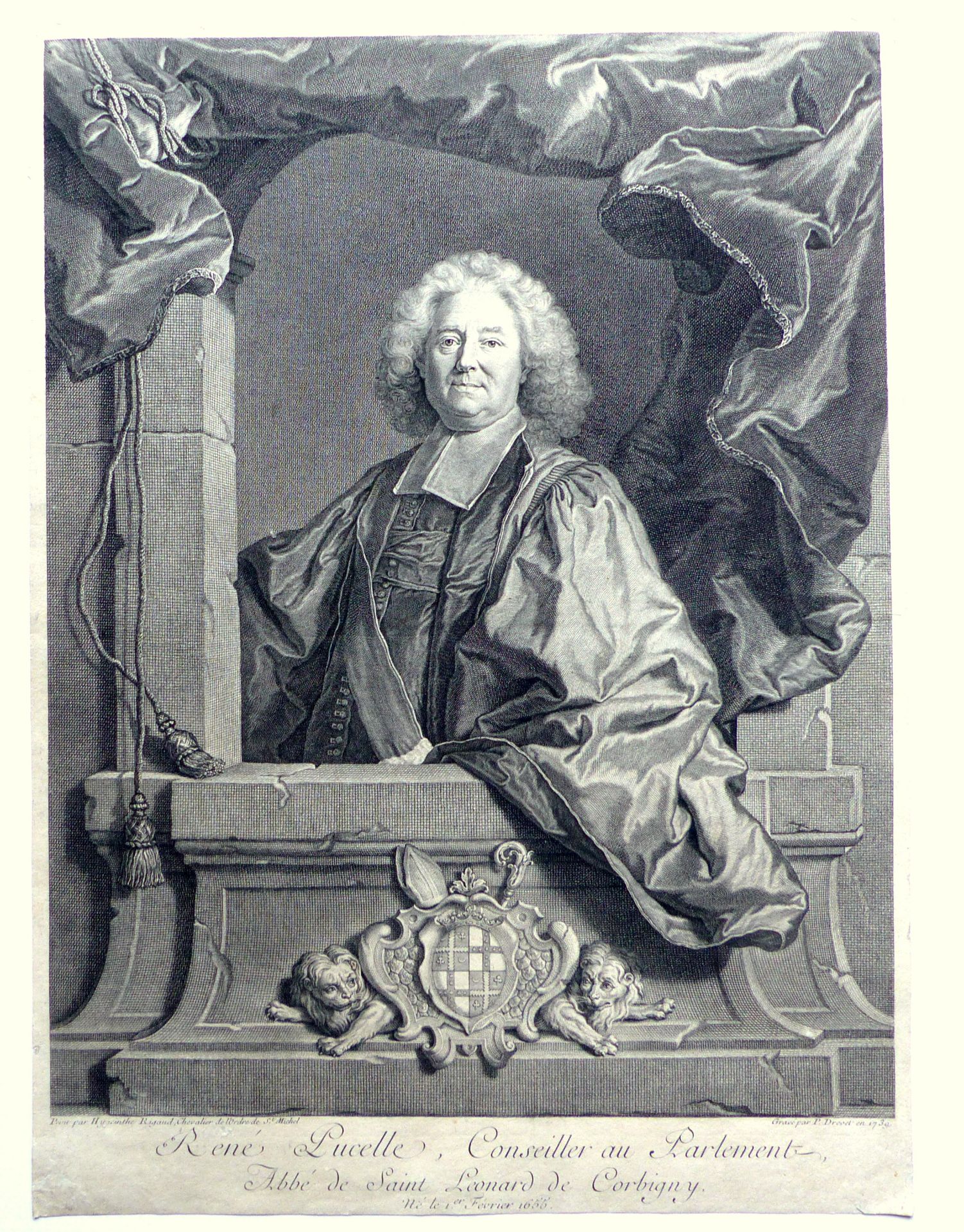 Hyacinth Rigaud, Pierre Imbert Drevet