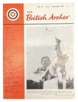 A LARGE COLLECTION OF ARCHERY MAGAZINES