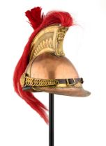 A 19TH CENTURY CAVALRY HELMET