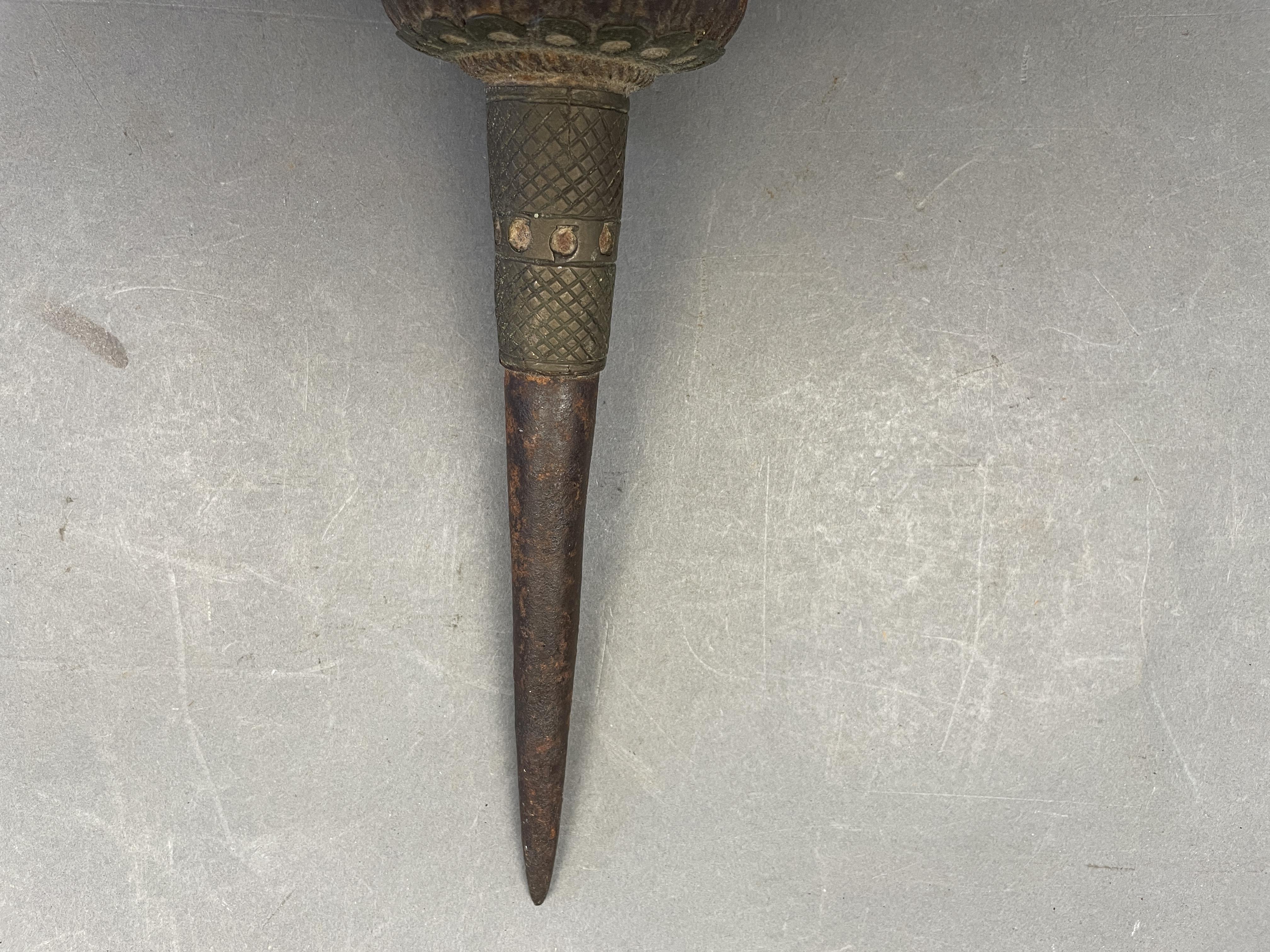 AN INDIAN LANCE SHOE (BARSHA), 18TH/19TH CENTURY - Bild 5 aus 7