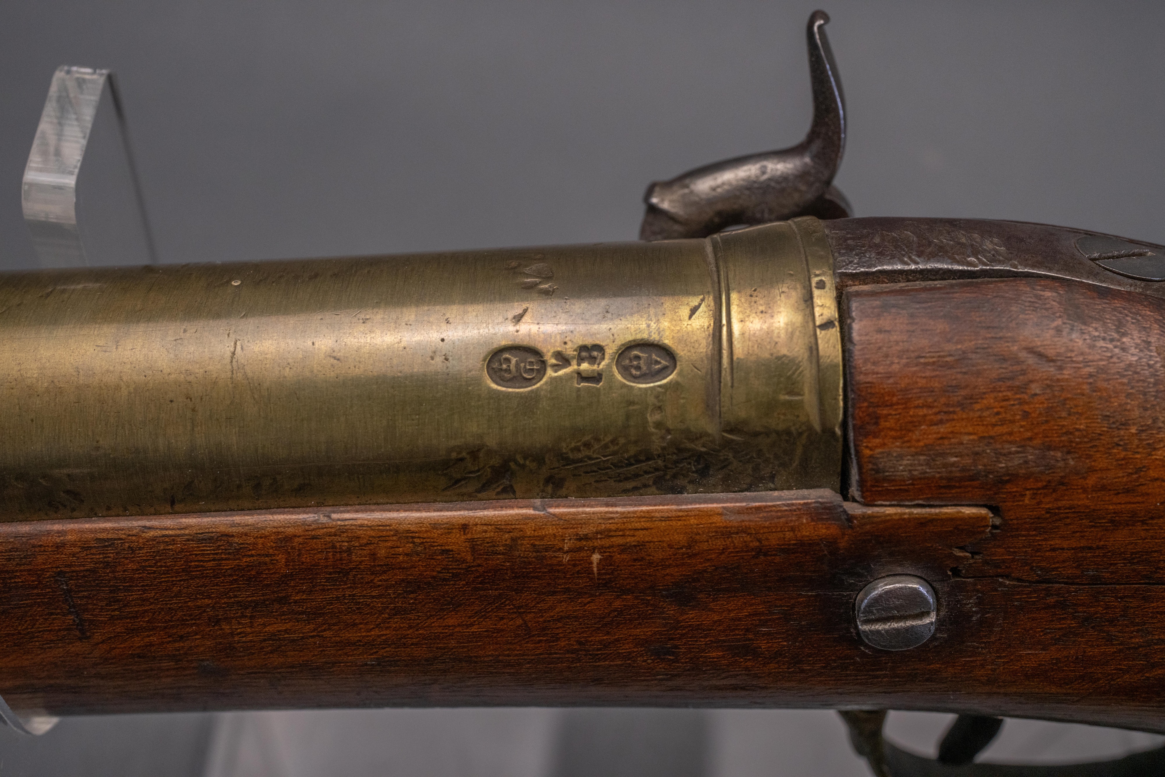 A COMPOSITE PERCUSSION BLUNDERBUSS, MID-19TH CENTURY - Image 12 of 18