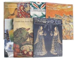 EIGHT SOTHEBY'S AUCTION CATALOGUES ON INDIAN AND SOUTH ASIAN ART
