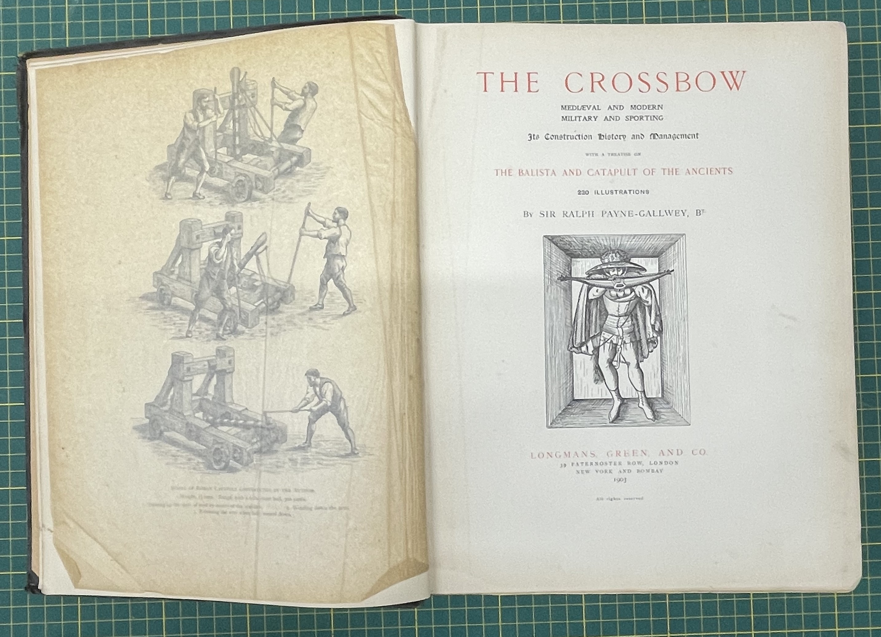 CROSSBOWS: PAYNE-GALLWEY BT., SIR RALPH AND TWELVE OTHER VOLUMES - Image 4 of 11
