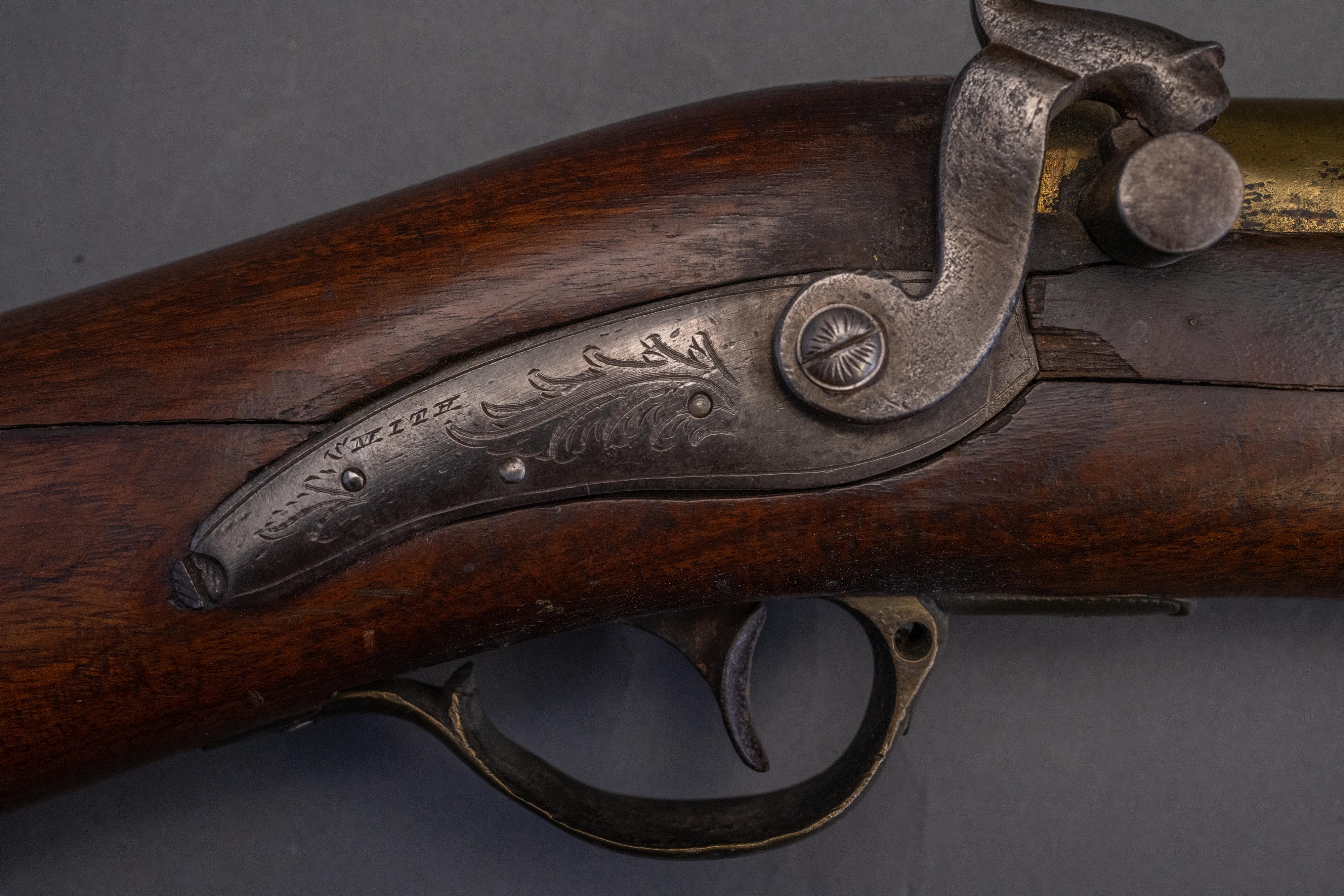 A COMPOSITE PERCUSSION BLUNDERBUSS, MID-19TH CENTURY - Image 6 of 18