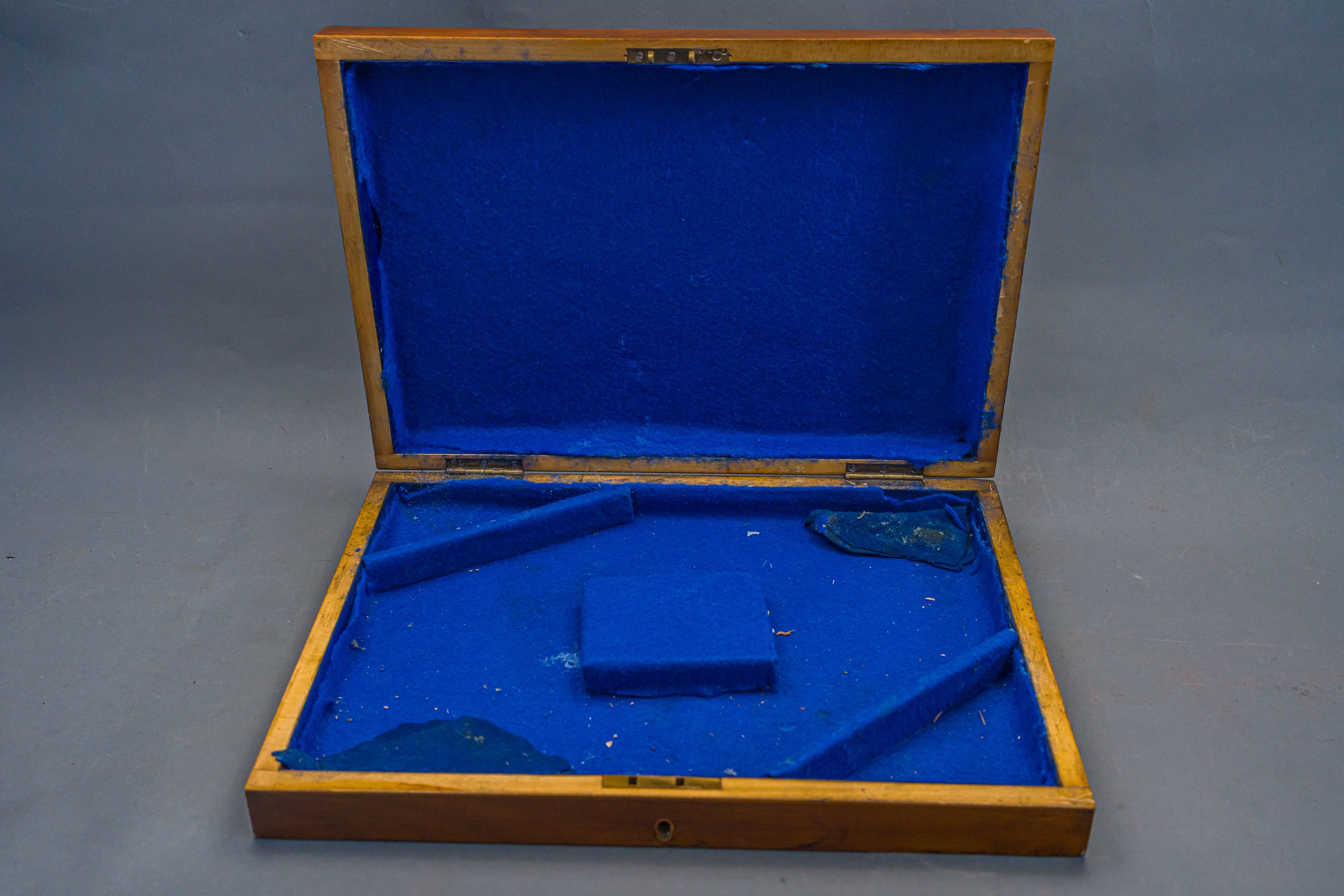 SIX WOODEN CASES ADAPTED FOR TRAVELLING PISTOLS, 19TH CENTURY AND LATER - Image 12 of 19