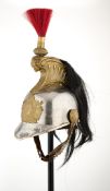 AN ARGENTINIAN CAVALRY HELMET OF FRENCH STYLE