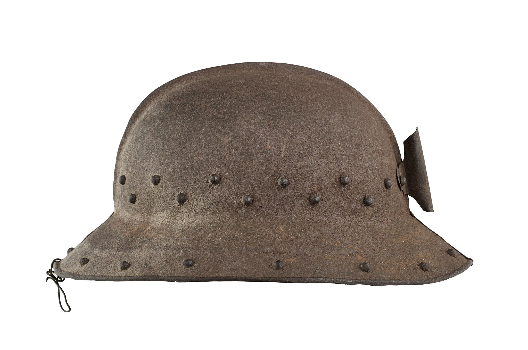 A PIKEMAN'S POT HELMET IN THE ENGLISH STYLE OF CIRCA 1630, 20TH CENTURY