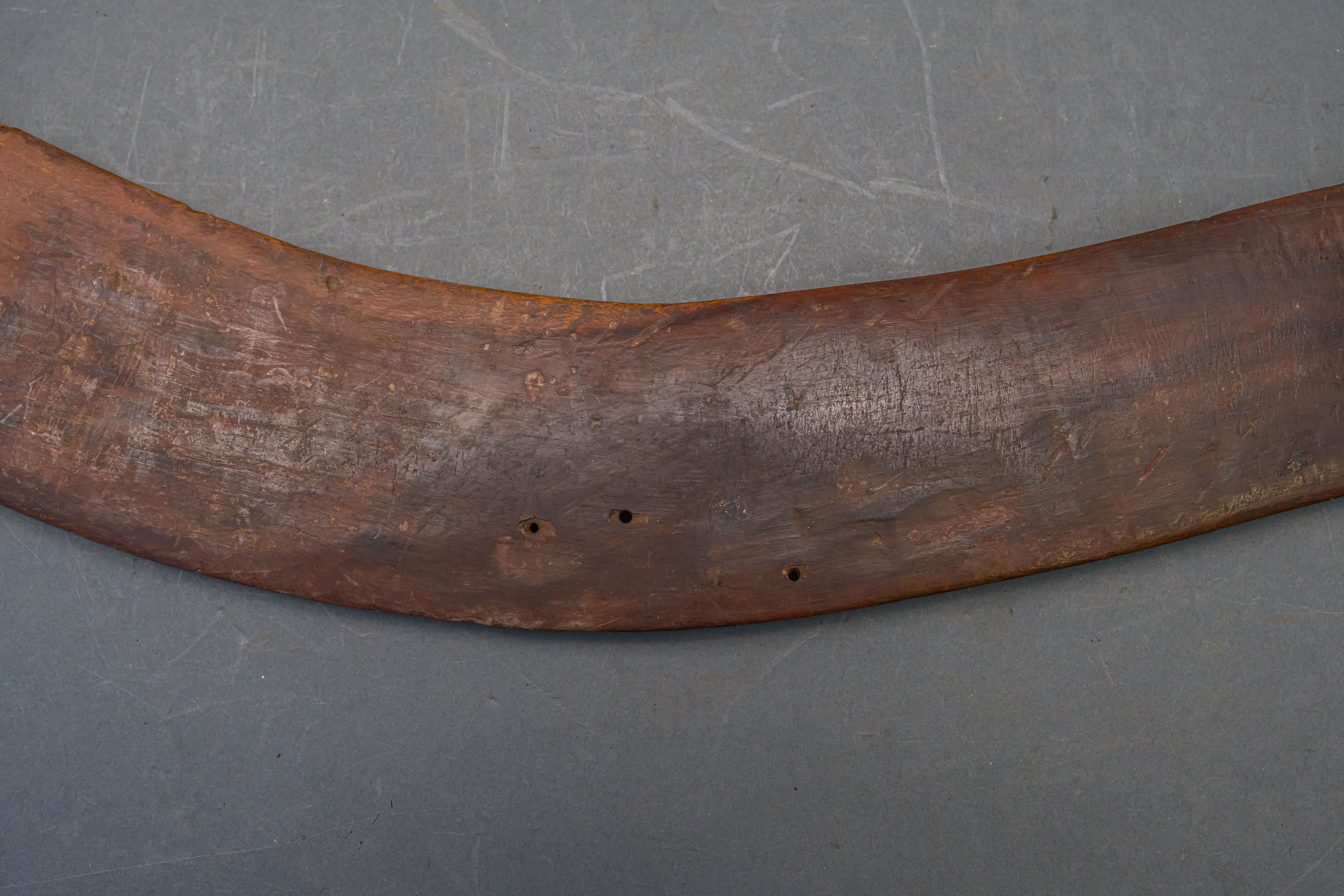 TWO AFRICAN AXES, A BOOMERANG AND A FRENCH MODEL 1816 INFANTRY SHORTSWORD (BRIQUET) - Image 14 of 23