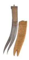 AN INDIAN DAGGER (BICHWA), LATE 19TH/EARLY 20TH CENTURY