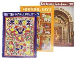 THREE ISSUES OF THE TIMES OF INDIA ANNUAL