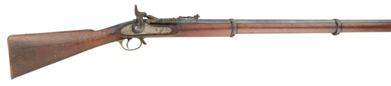 A .577 CALIBRE THREE BAND SNIDER-ENFIELD RIFLE, DATED 1864