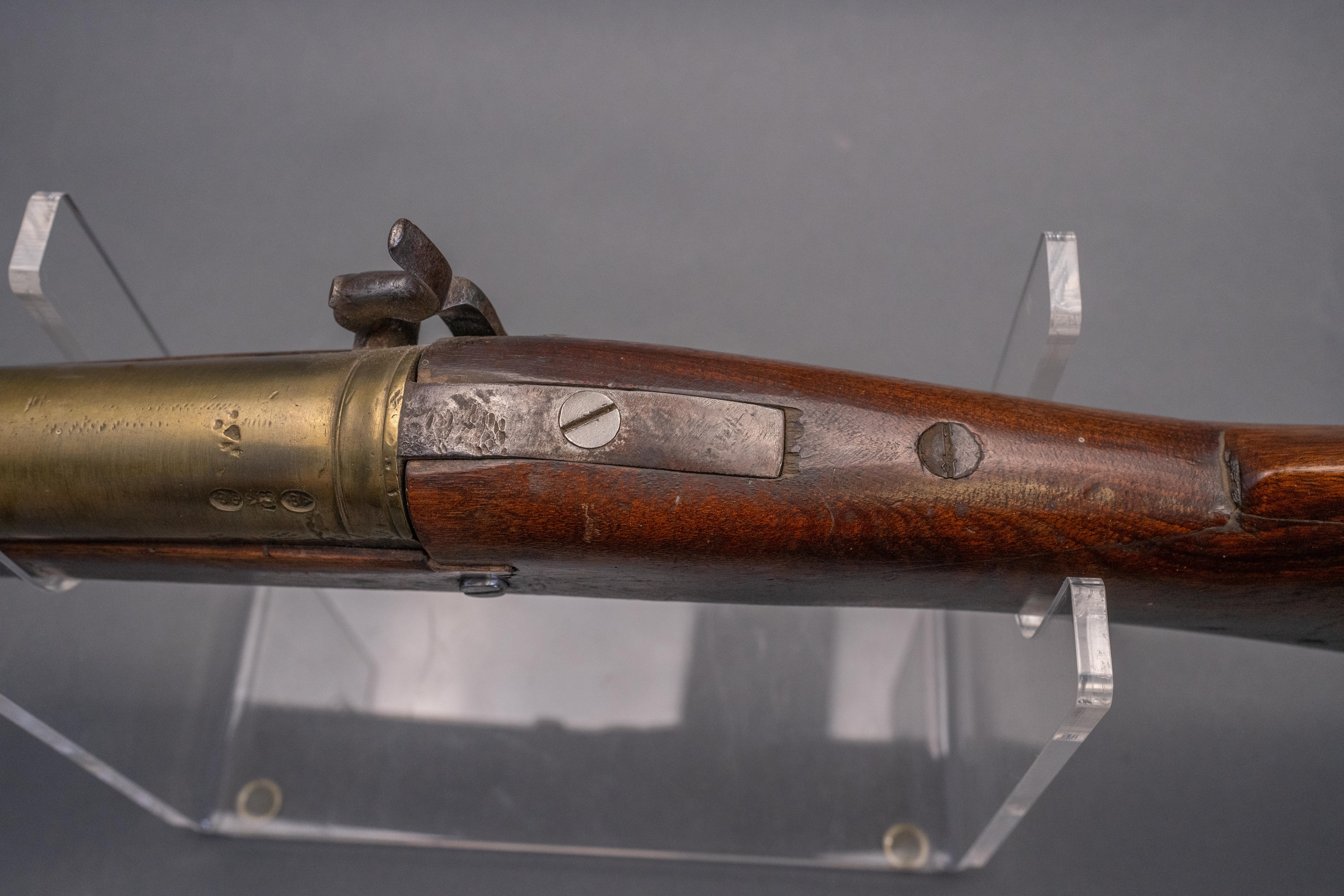 A COMPOSITE PERCUSSION BLUNDERBUSS, MID-19TH CENTURY - Image 11 of 18