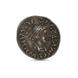 A BYZANTINE EMPIRE ANASTASIOS, (AD 491-518) silver quarter-siliqua coin, EF