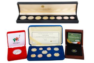 2002 & 2012 2 X IRISH PROOF YEAR SETS, together with a 2012 Michael Collins €20 gold proof coin