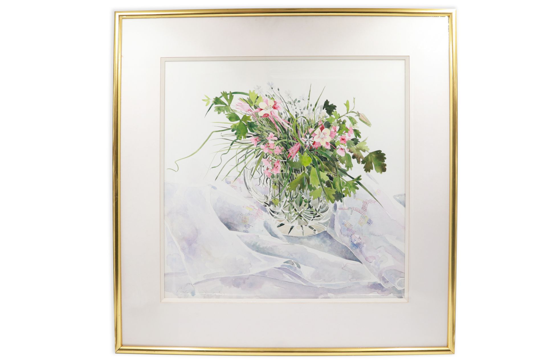 PAULINE DOYLE (Irish Contemporary), water colour, 28.5 × 29” signed '97