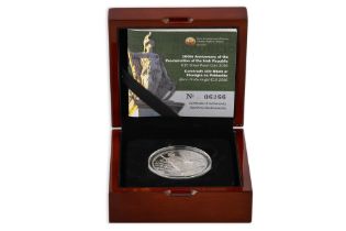 A 100TH ANNIVERSARY OF THE PROCLAMATION 15 EURO COIN, silver proof, boxed