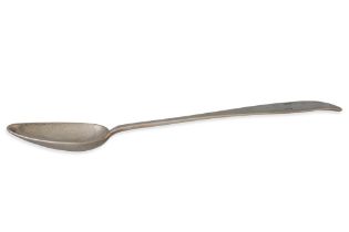 A GEORGIAN IRISH PROVINCIAL STERLING SILVER SPOON, by John Nicolson 1778/99