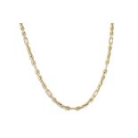 A HEAVY 14CT GOLD NECK CHAIN, 44.5 g.