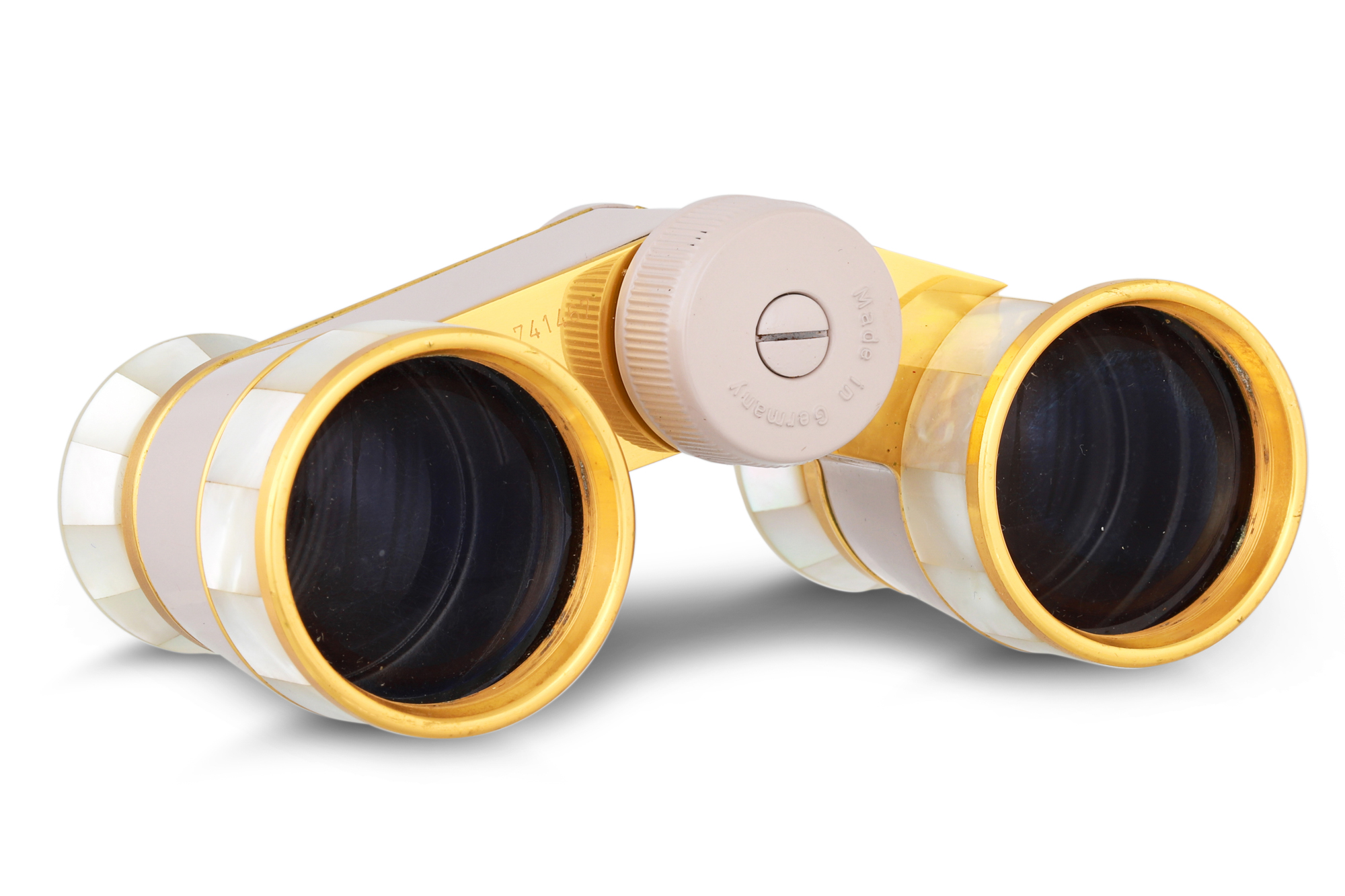 A PAIR OF CARL ZEISS OPERA GLASSES, cased