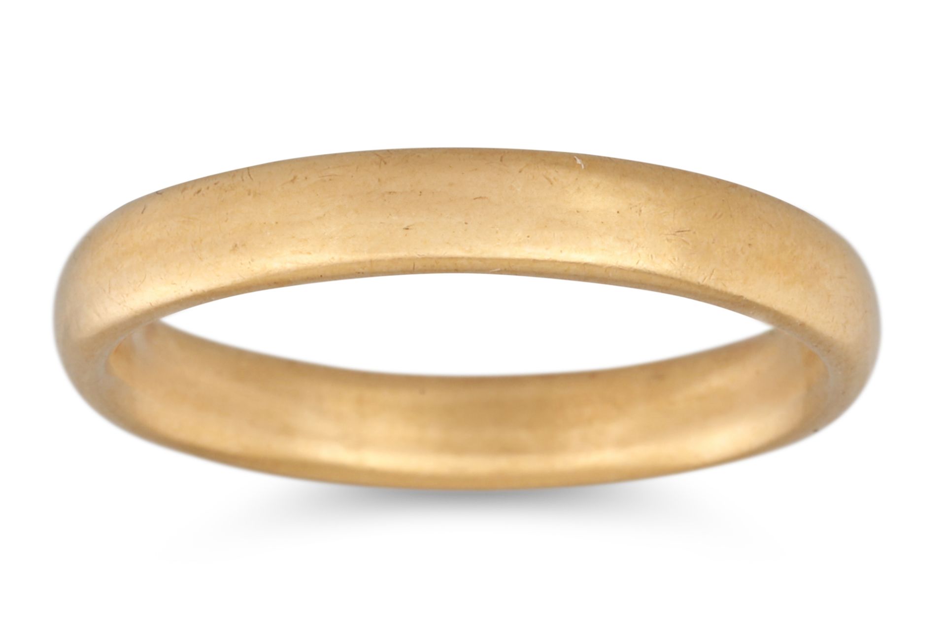 FIVE YELLOW GOLD RINGS, four hallmarked, ca 1960s, 18.4 g. - Image 6 of 6