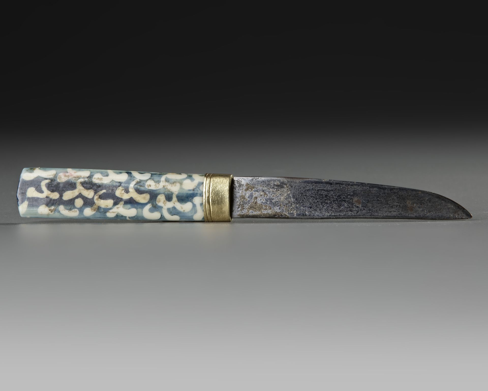 A SMALL INSCRIBED KNIFE, LATE TIMURID, 15TH-16TH CENTURY - Image 4 of 4