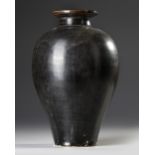 A CHINESE BLACK-GLAZED VASE, SONG PERIOD