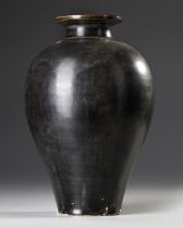 A CHINESE BLACK-GLAZED VASE, SONG PERIOD