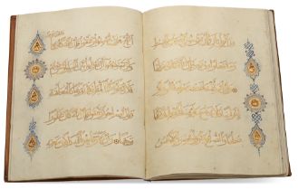 AN ILLUMINATED QURAN SECTION, 18TH/19TH CENTURY