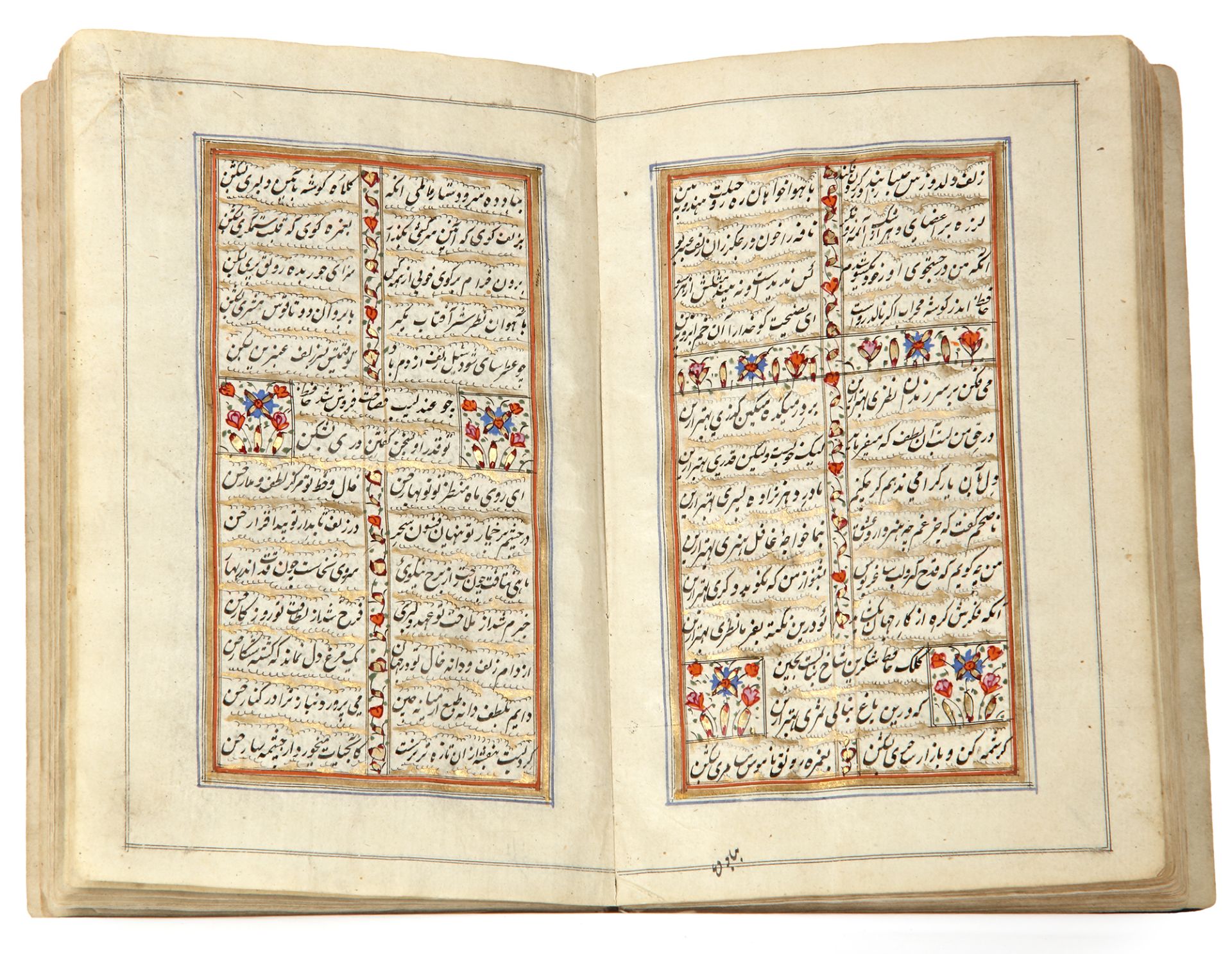 HAFIZ SHAMS AL-DIN SHIRAZI (D.1389 AD), DIWAN, NORTH INDIA KASHMIR, DATED 1231 AH/1815 AD - Bild 2 aus 4