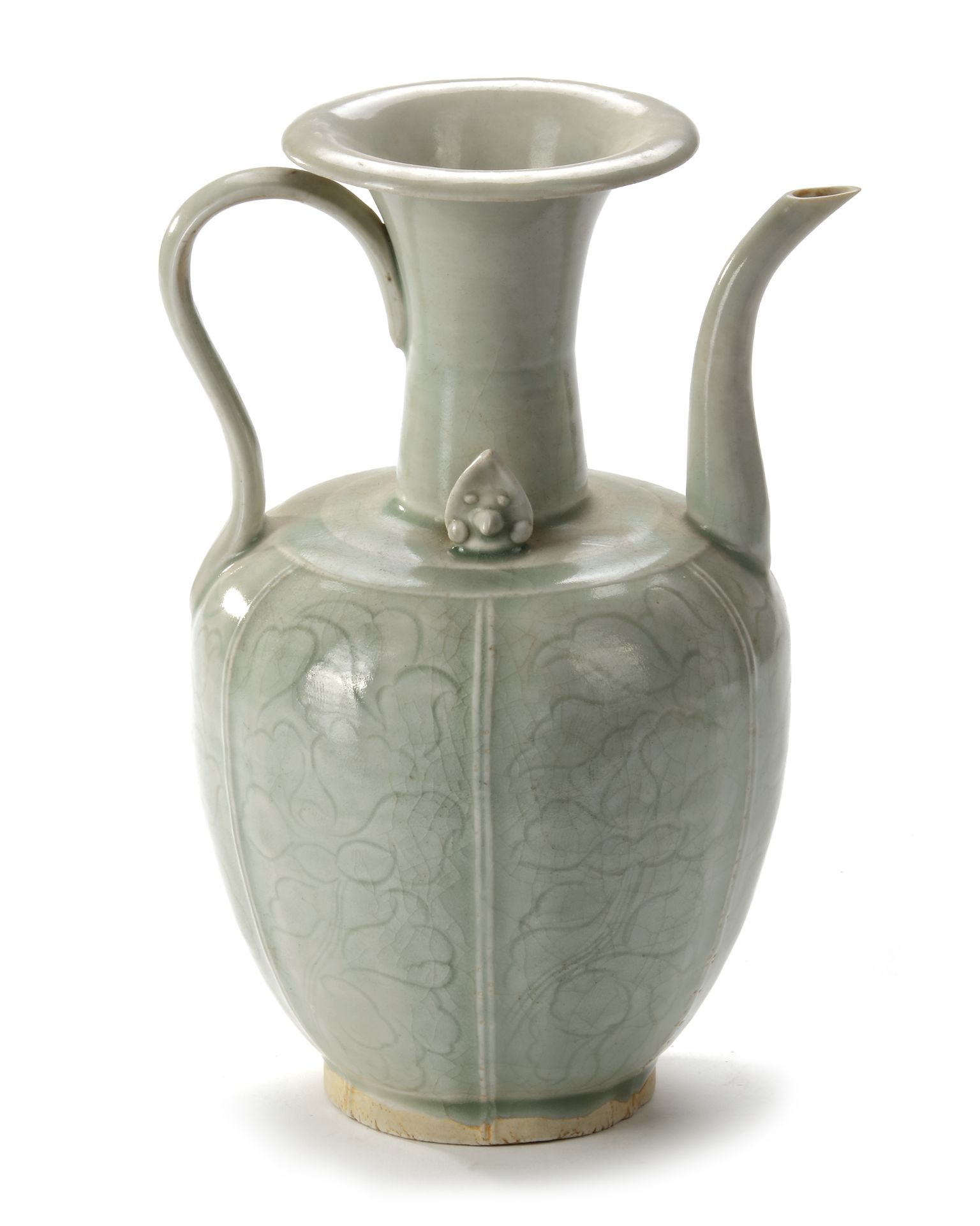 A CHINESE CELADON EWER, SONG DYNASTY (960-1279 AD) - Image 2 of 4
