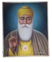 GURU NANAK BY ACHHAR SINGH JULLUNDUR, SECOND HALF OF THE 20TH CENTURY