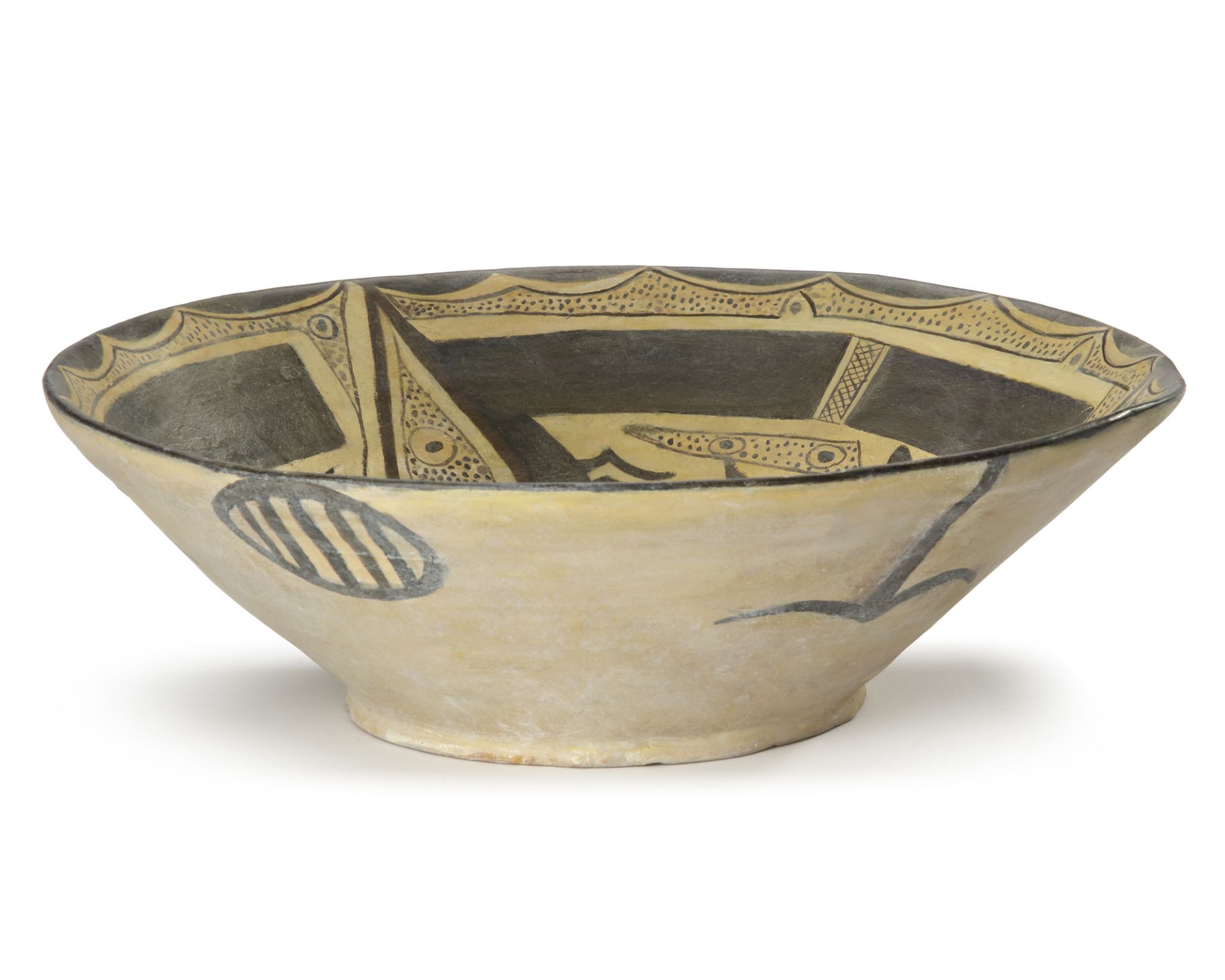 A NISHAPUR POTTERY BOWL, EASTERN PERSIA, 10TH CENTURY - Image 3 of 5