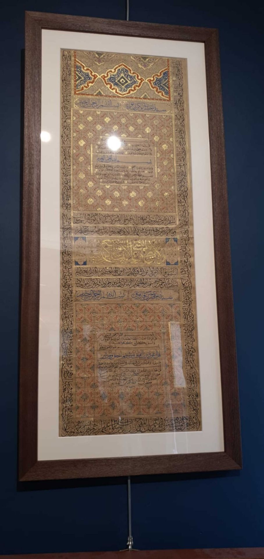 AN OTTOMAN SCROLL, TURKEY, 19TH CENTURY - Image 2 of 2