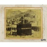 TWO EARLY PHOTOGRAPHS OF MECCA, 1880-1890