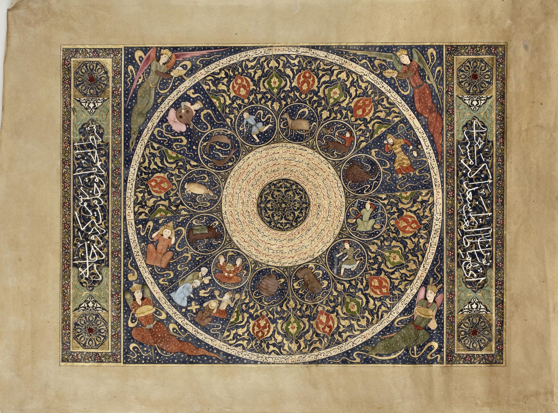 A HOROSCOPE OF ISKANDAR SULTAN, PERSIA SAFAVID, 17TH CENTURY