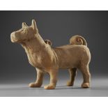 A WATCH DOG, HAN DYNASTY (206 BC-220 AD)