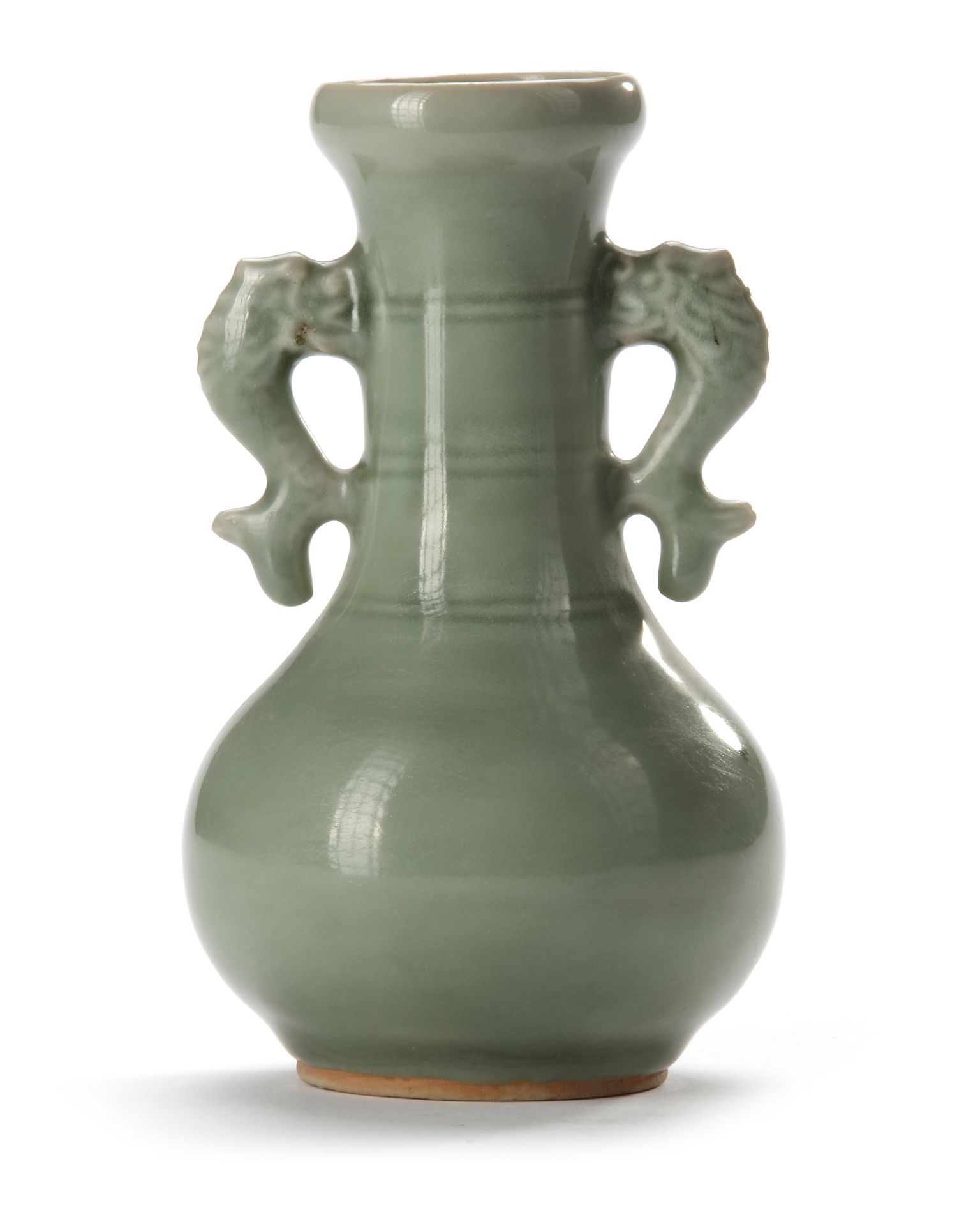 THREE CHINESE LONGQUAN CELADON VASES, SONG DYNASTY (960-1127 ) /YUAN DYNASTY (1271-1368) - Image 2 of 7