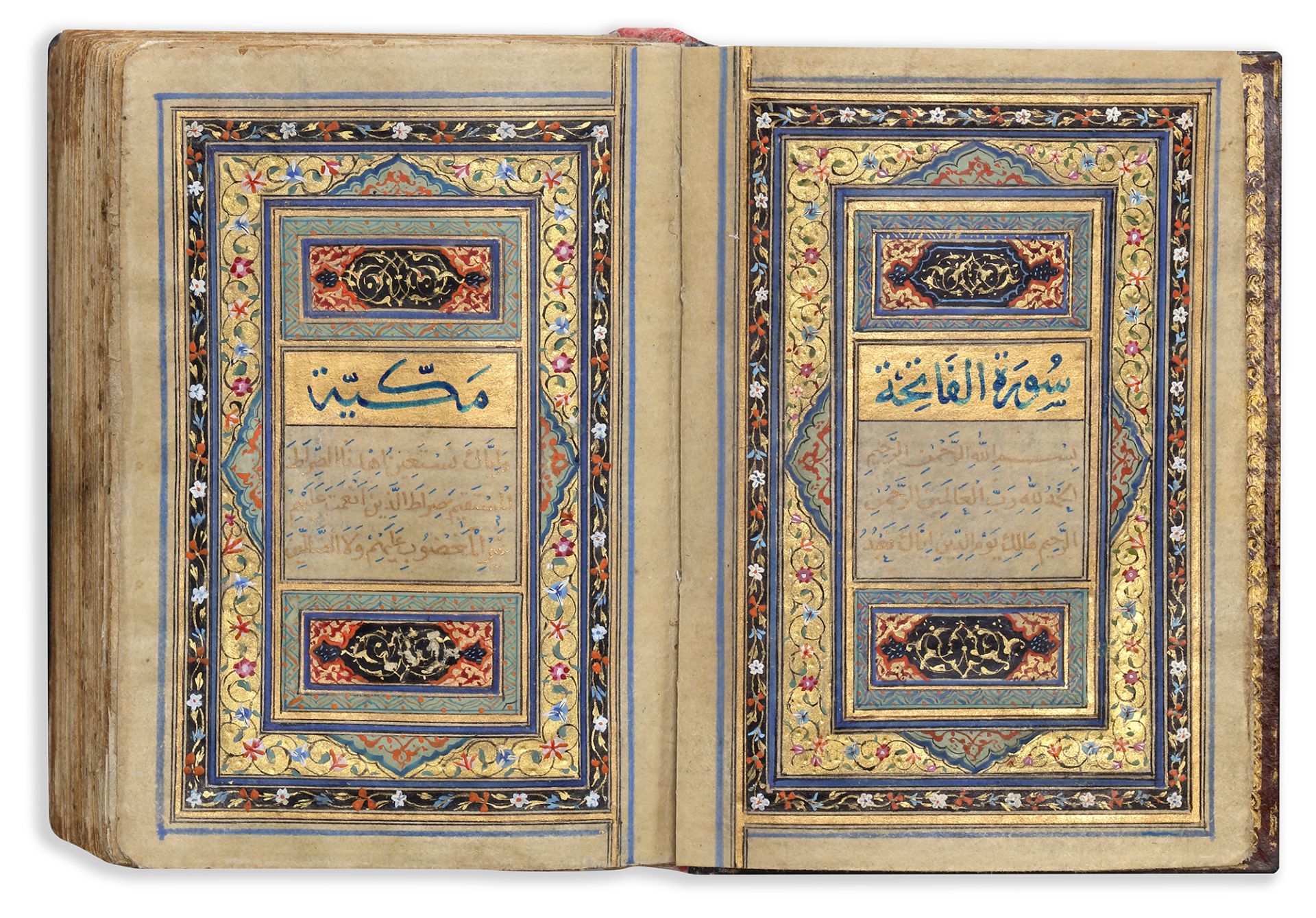 AN OTTOMAN MINIATURE QURAN DATED 945 AH/1538 AD - Image 2 of 16