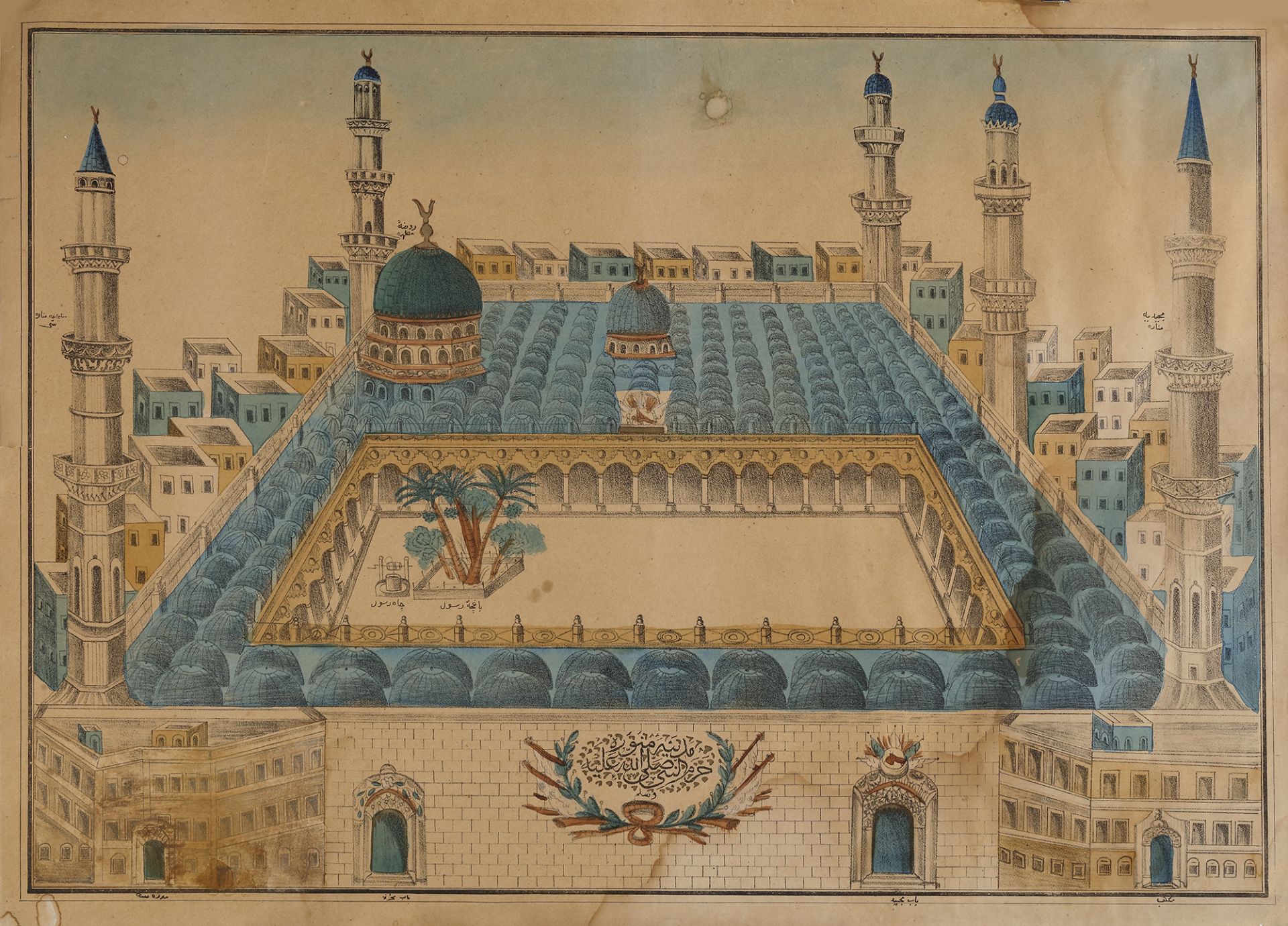 AN OTTOMAN VIEW OF AL-MASJID AL-NABAWI, 19TH CENTURY