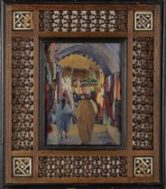 AN ORIENTALIST PAINTING, CIRCA 1920