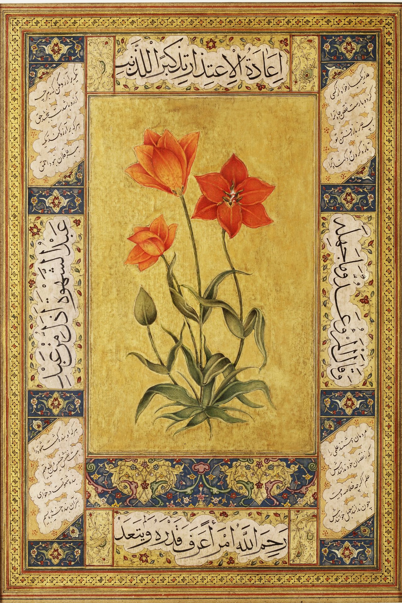 A STUDY OF A FLOWER, DELHI SCHOOL, 19TH CENTURY