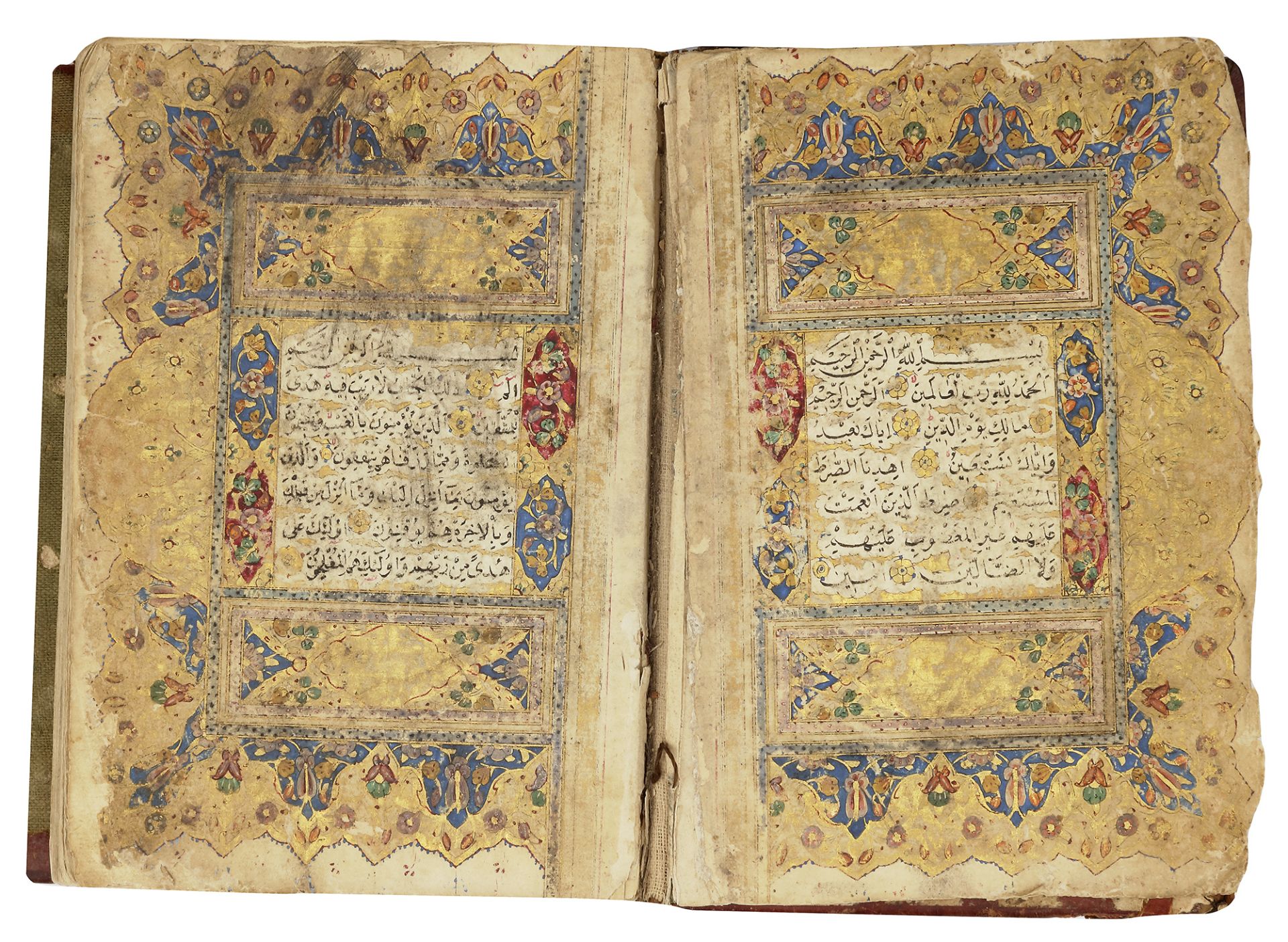 AN ILLUMINATED OTTOMAN QURAN, TURKEY, 18TH CENTURY - Image 2 of 5